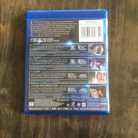 Alien Quadrilogy BluRay DVD - Picture 3 of 3